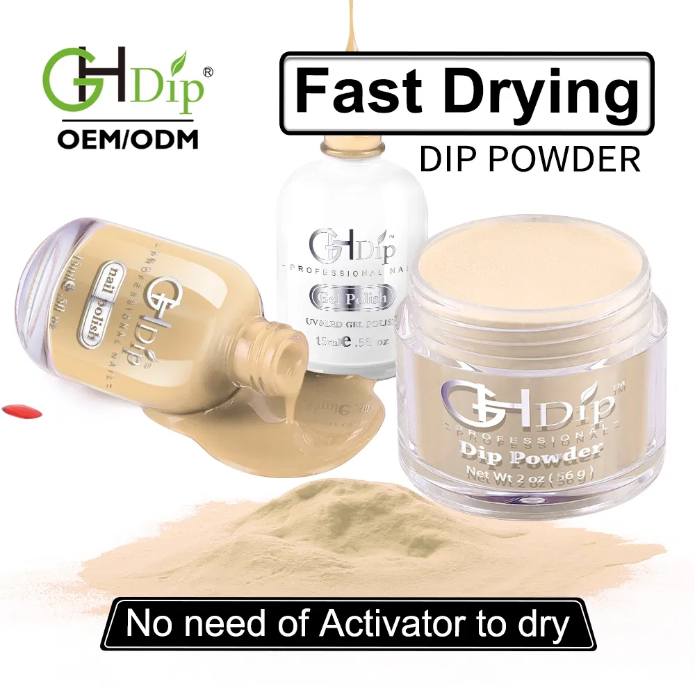 Nude Color Fast Drying Dipping Powder Match Gel Polish