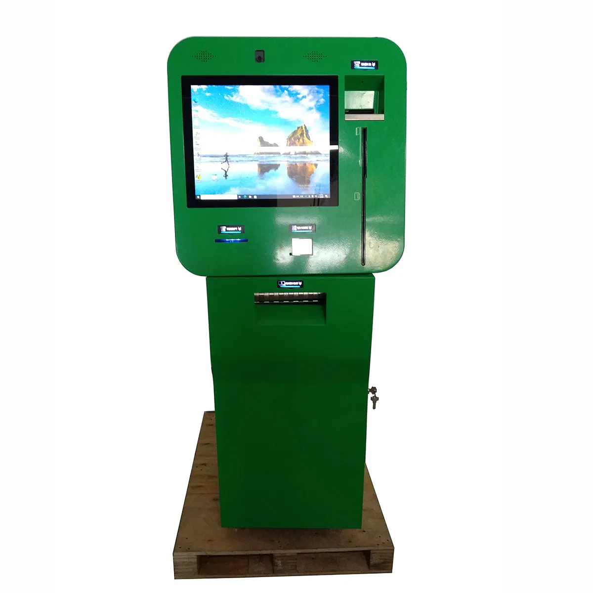 Self Service Buy Sale Virtual Crypto Currency Exchange ATM Kiosk for Airport Entertainment Commercial Street