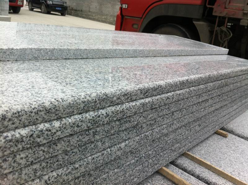 Cheap Grey Granite Stair Nosing Staircase Tread Step Risers