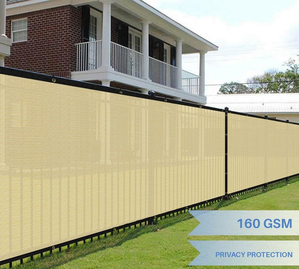 HDPE Material Anti Wind Waterproof UV Resistant Net Outdoor Balcony Backyard Garden Privacy Fence Screen Shade Netting Balcony Privacy Cover Fence Screen for Su