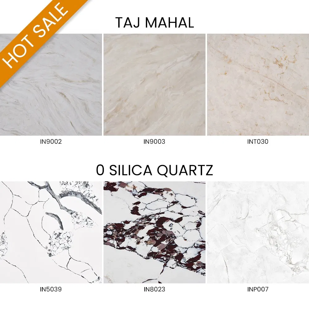 Quartz Counter Top Wholesale Standard Size Quartz Slab Artificial Quartz Stone 20mm 30mm