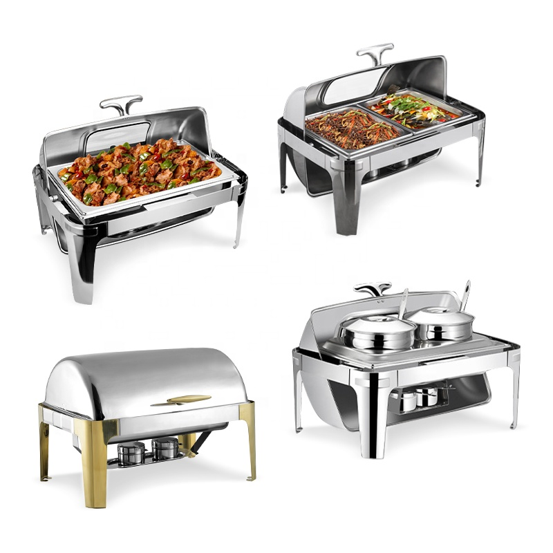 Professional Stainless Steel 9L Buffet Stove for Wedding & Party with Hanging Cover