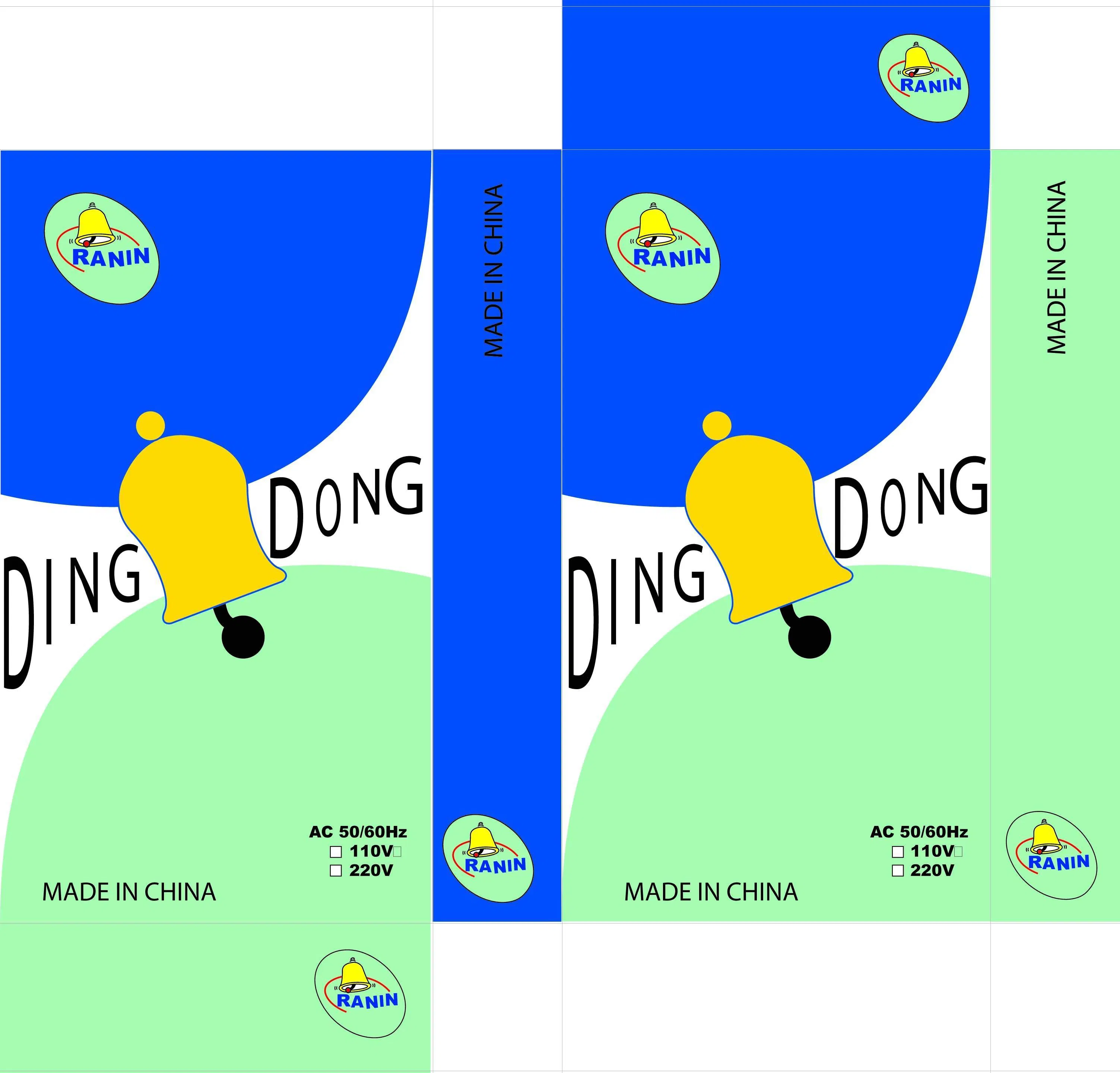 Mechanical Striking Wired Dingdong Doorbell Wt-12