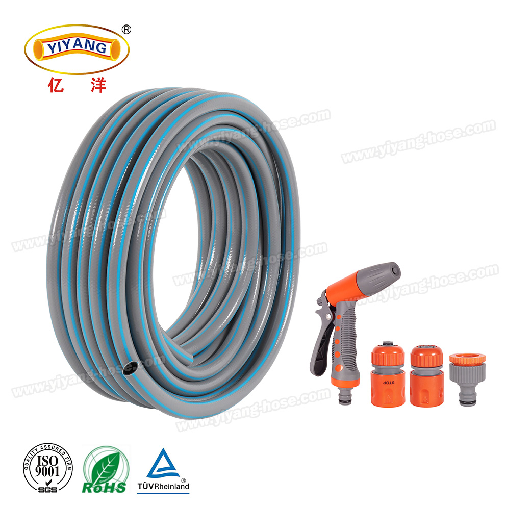 Heavy-Duty 1/2 Inch PVC Garden Hose Reel with Durable Brass Connectors