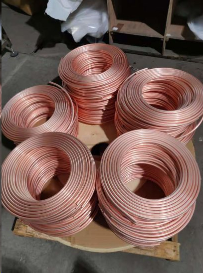 Soft Temper Copper Tube Pancake Coil Cudhp