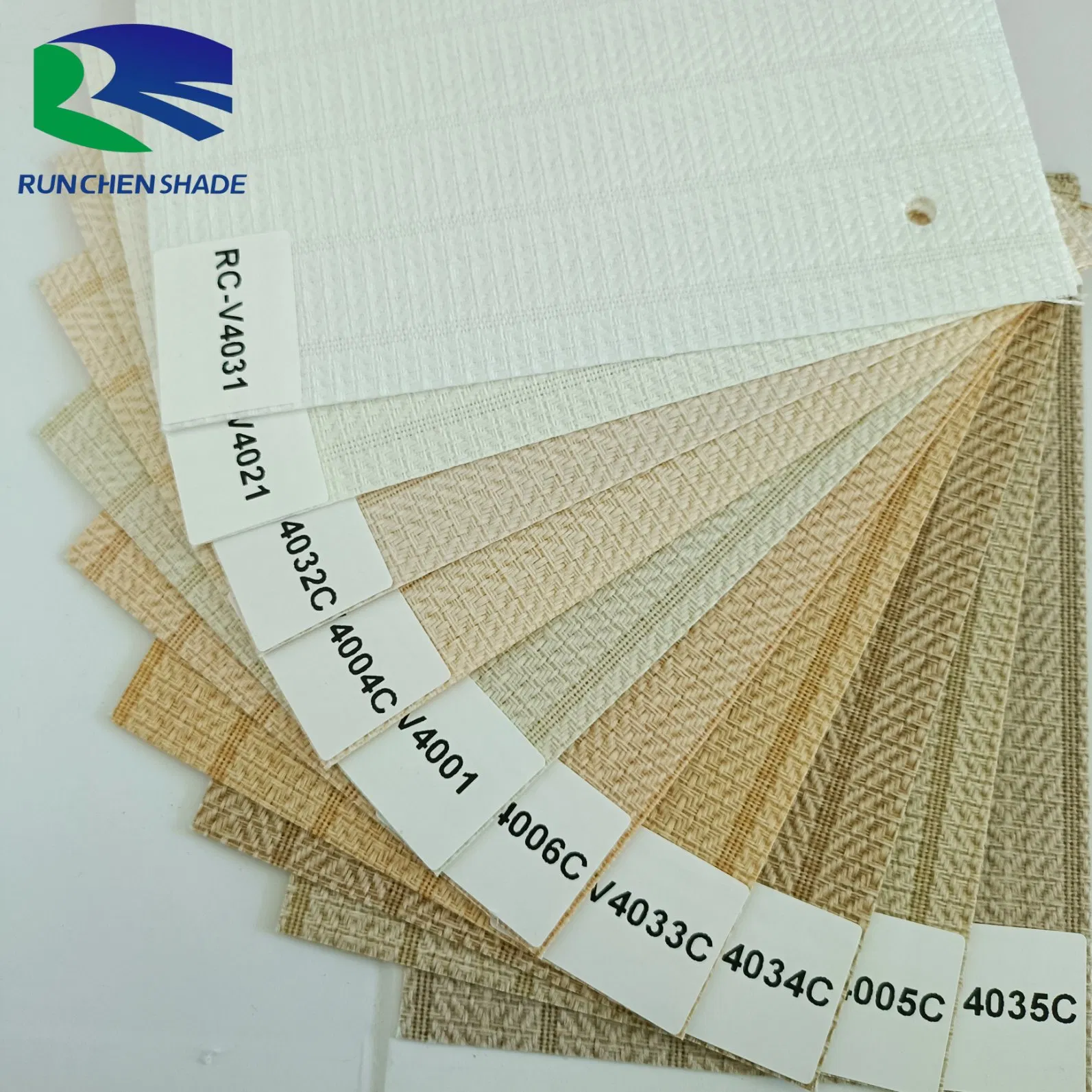 Chic Vertical Curtain Fabric Presentations