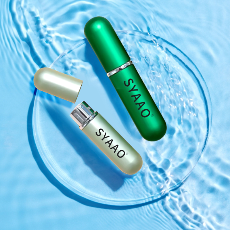 Refillable Aluminum Portable Blank Menthol Scent Oil Nasal Inhaler Sticks