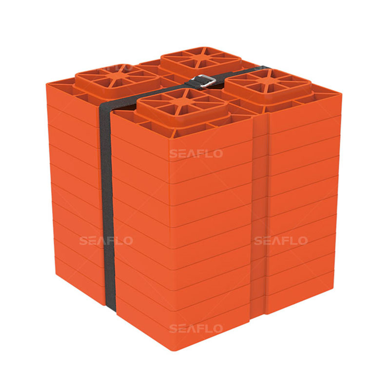 Seaflo RV Wheel Chock and Leveling Ramp Block