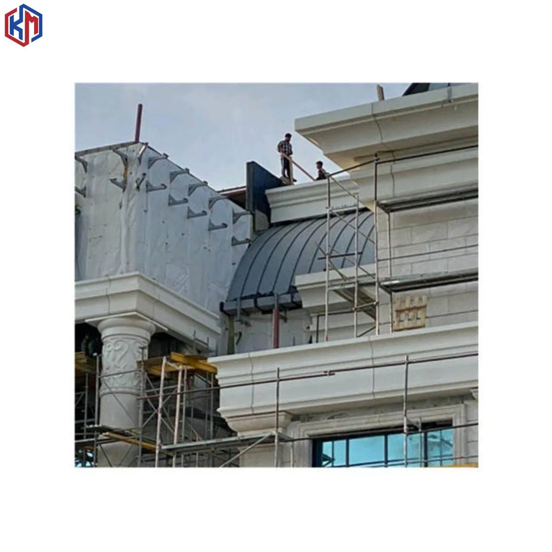 Gfrc Moulding for American Wooden Structure House Villa Bungalow Exterior Wall Decoration