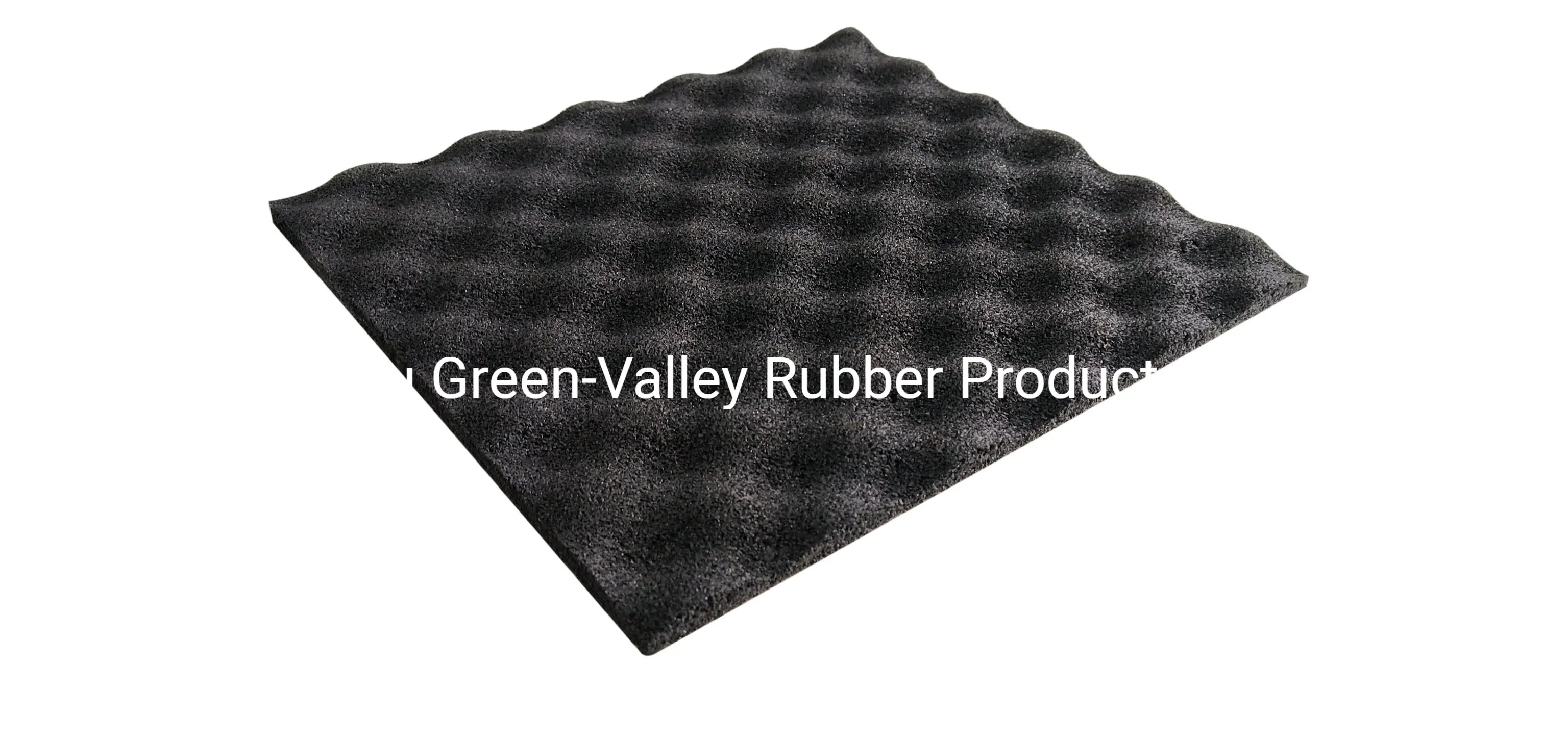 Carpet Underlayment Sound Insulation Factory Customized Noise Insulating Rubber Mat/Rubber Tiles