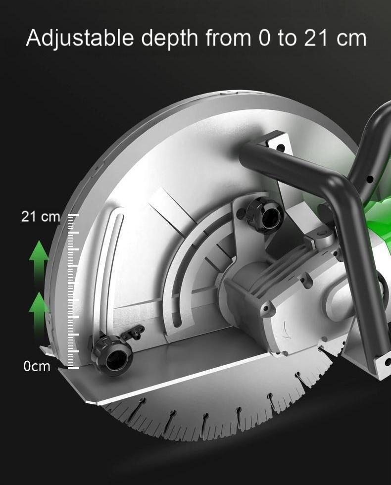 High Power Portable Concrete Cement Cutter Saw Wall Chaser