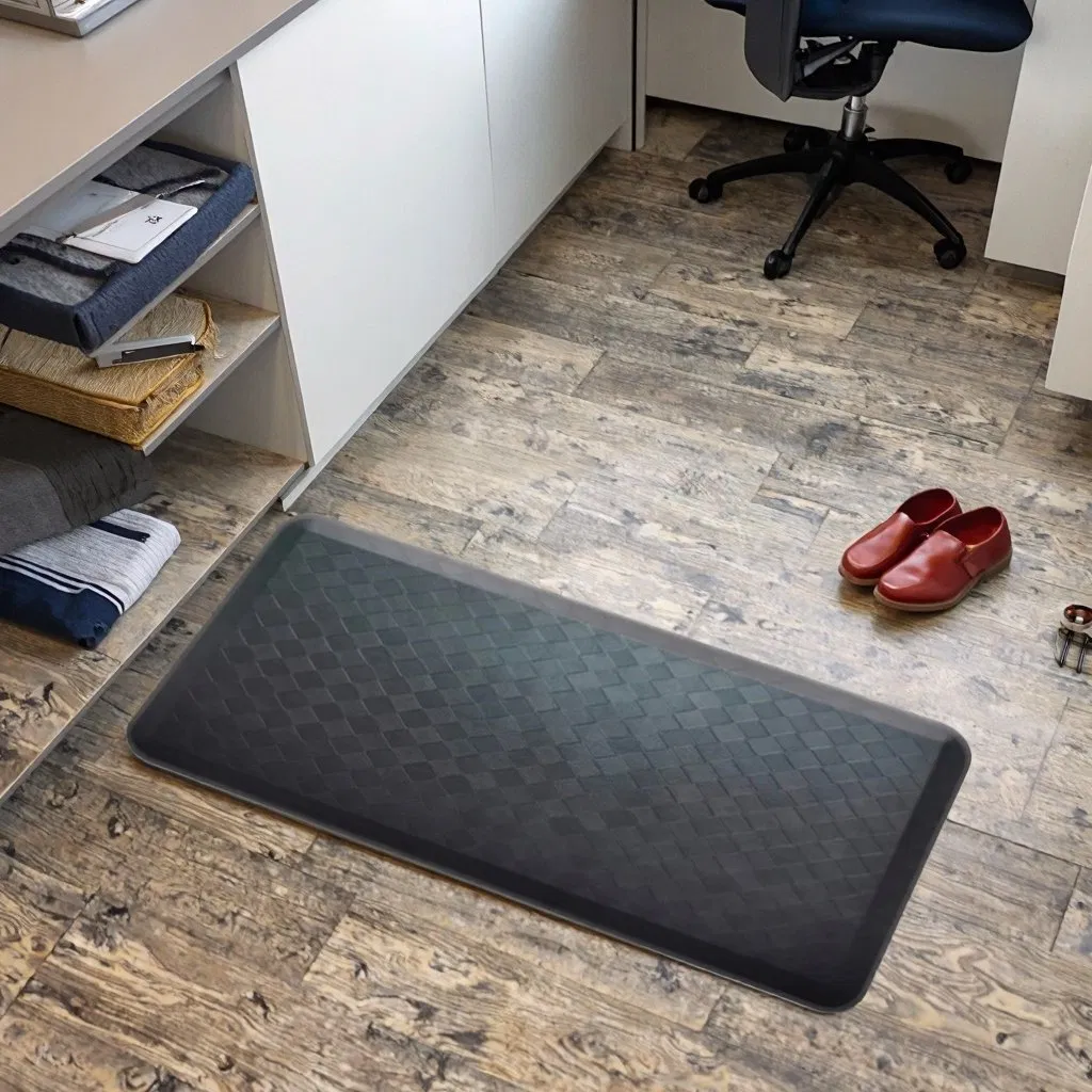 Customizable Eco-Friendly Waterproof Non-Slip Extra Thick Non-Slip Anti Fatigue Kitchen Floor Mat - 20mm, 21mm, 24mm Options