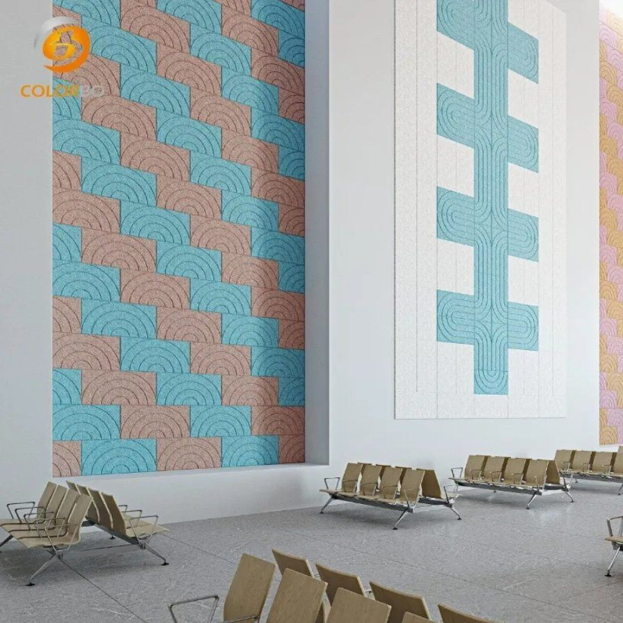 V-Shape Series Wood Wool Acoustic Panel