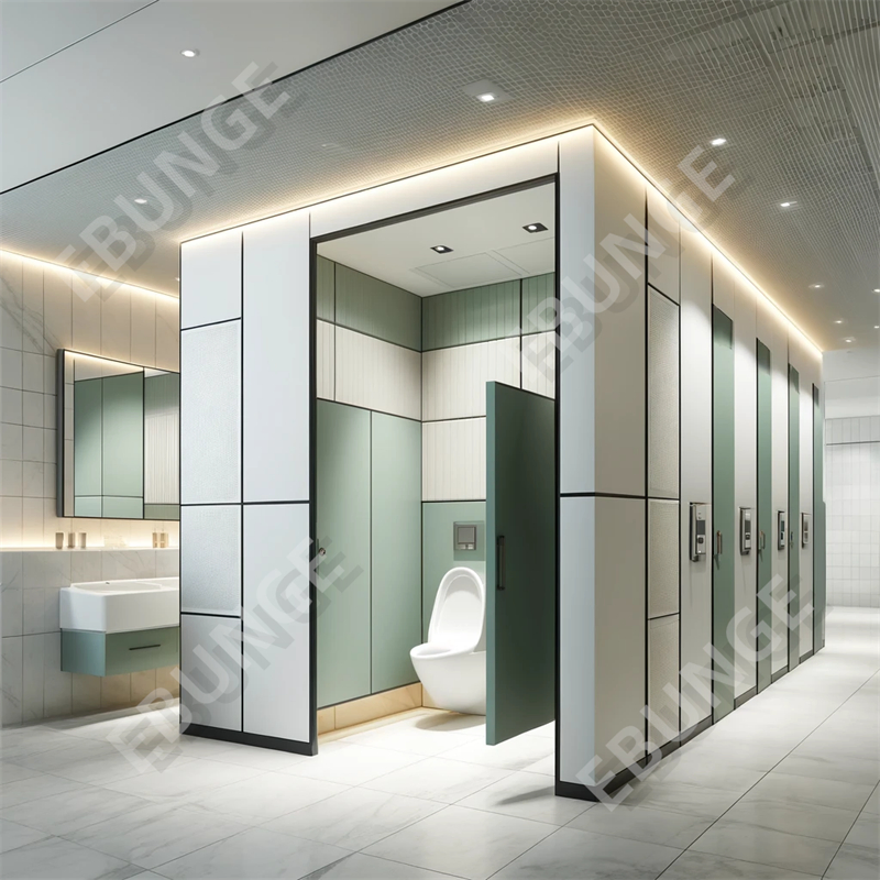 New Design Commercial Shower Partitions Restroom Partition Toilet Cubicles Stalls