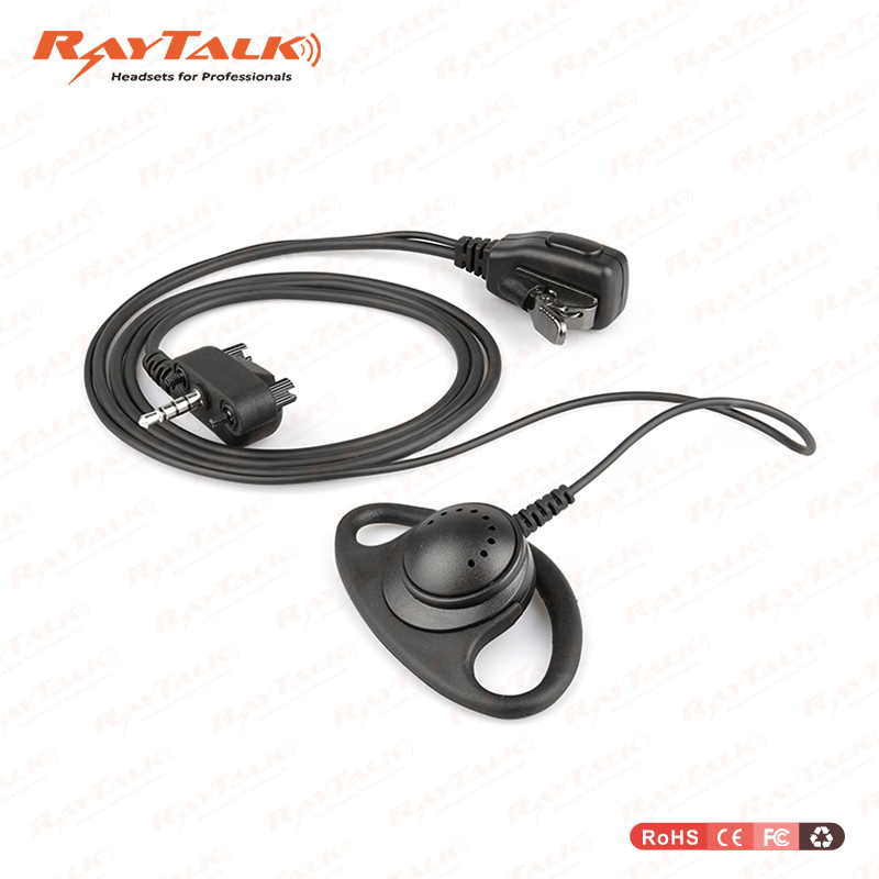 D Shape Earpiece for Kenwod Nx3000 Nx200