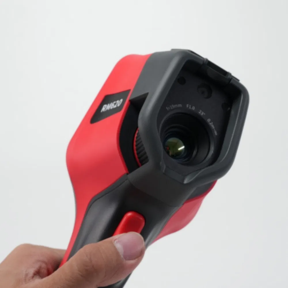 32GB Expandable to 512GB Storage for Temperature Video Recording RM620 Handheld Thermal Camera