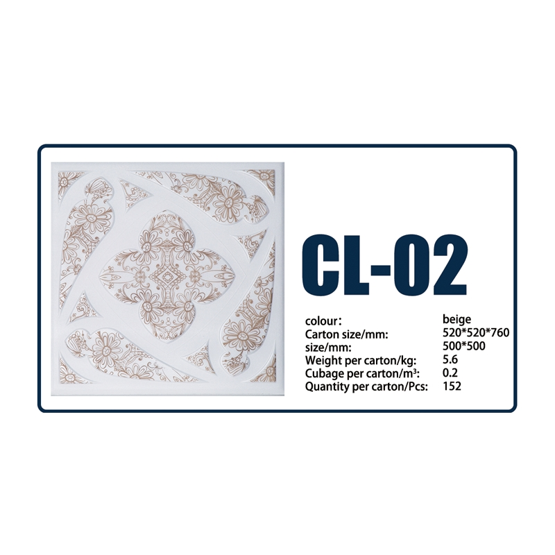 Fashionable EPS Ceiling Tiles for Interior Decoration