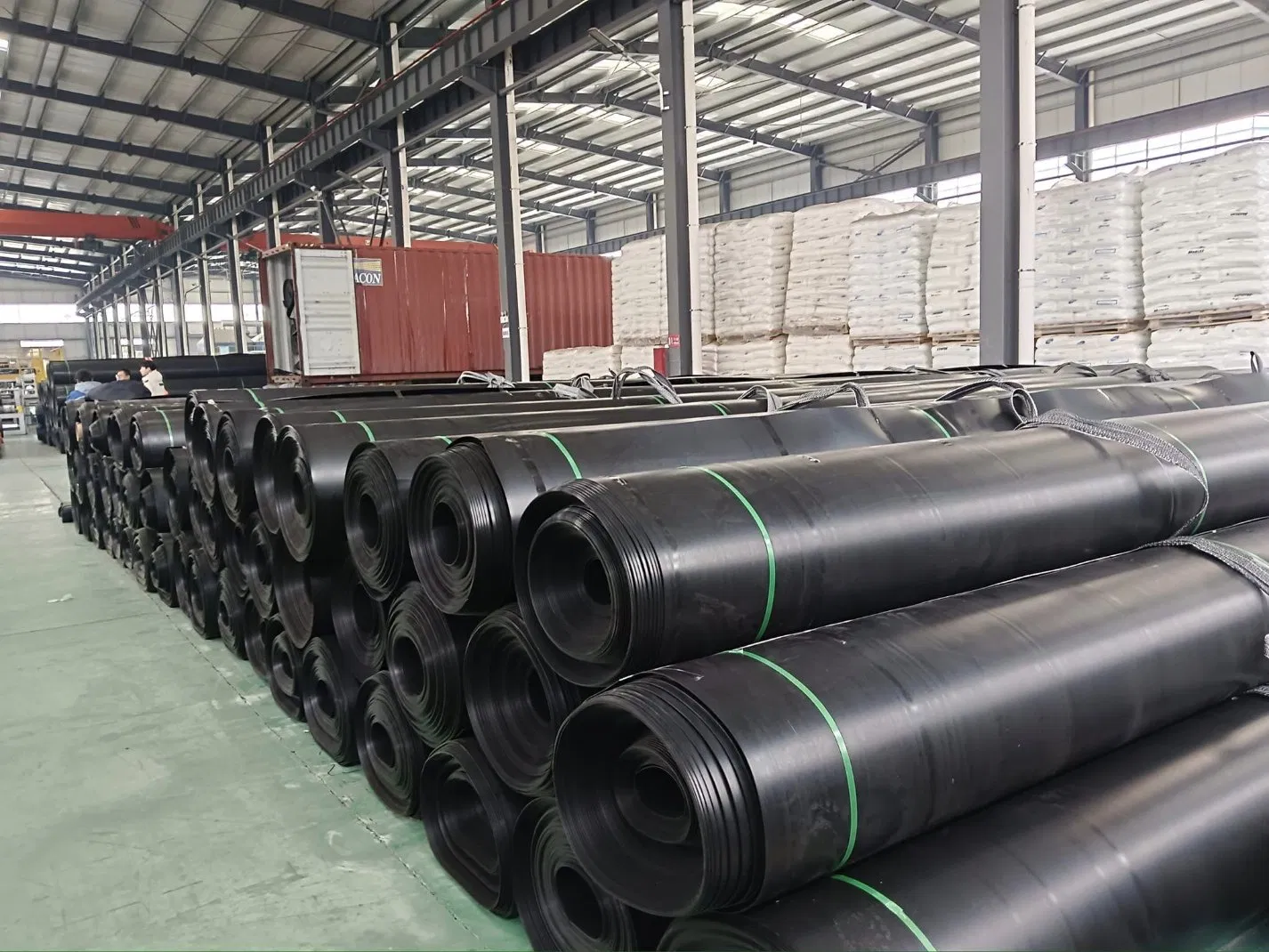 Reinforced Chemically-Resistant Geomembranes for Floating Covers Factory Price Plastic LDPE Tirpal Ytm