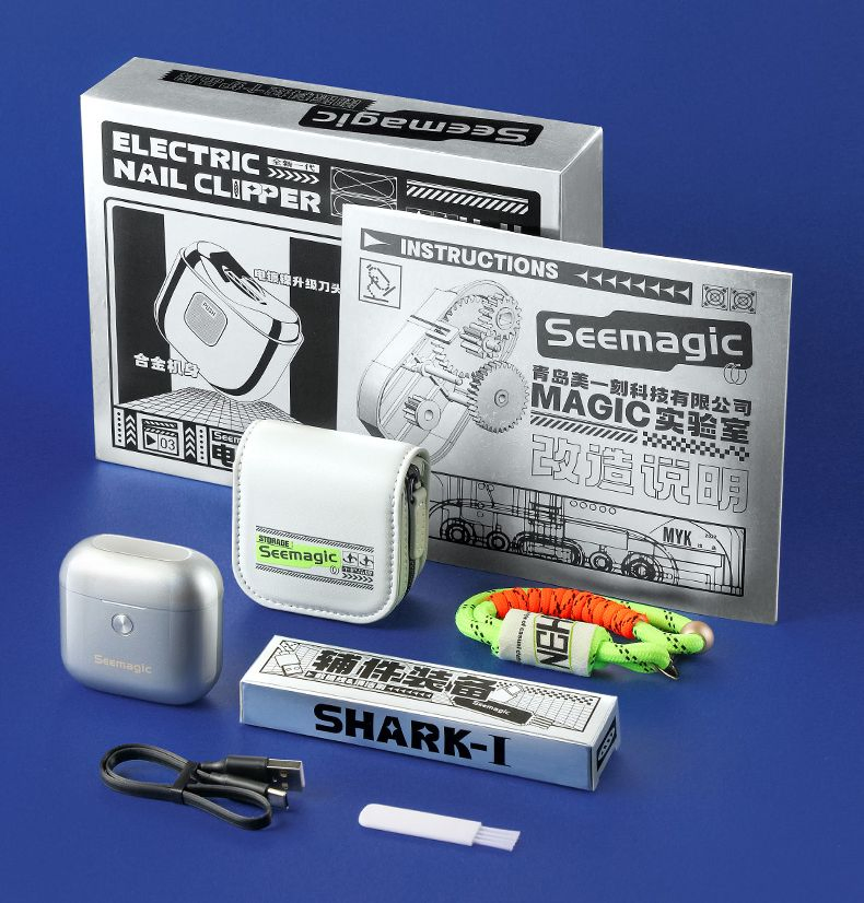 Seemagic Musical Electric Nail Clipper - Innovative Instrument-Inspired Nail Care Tool