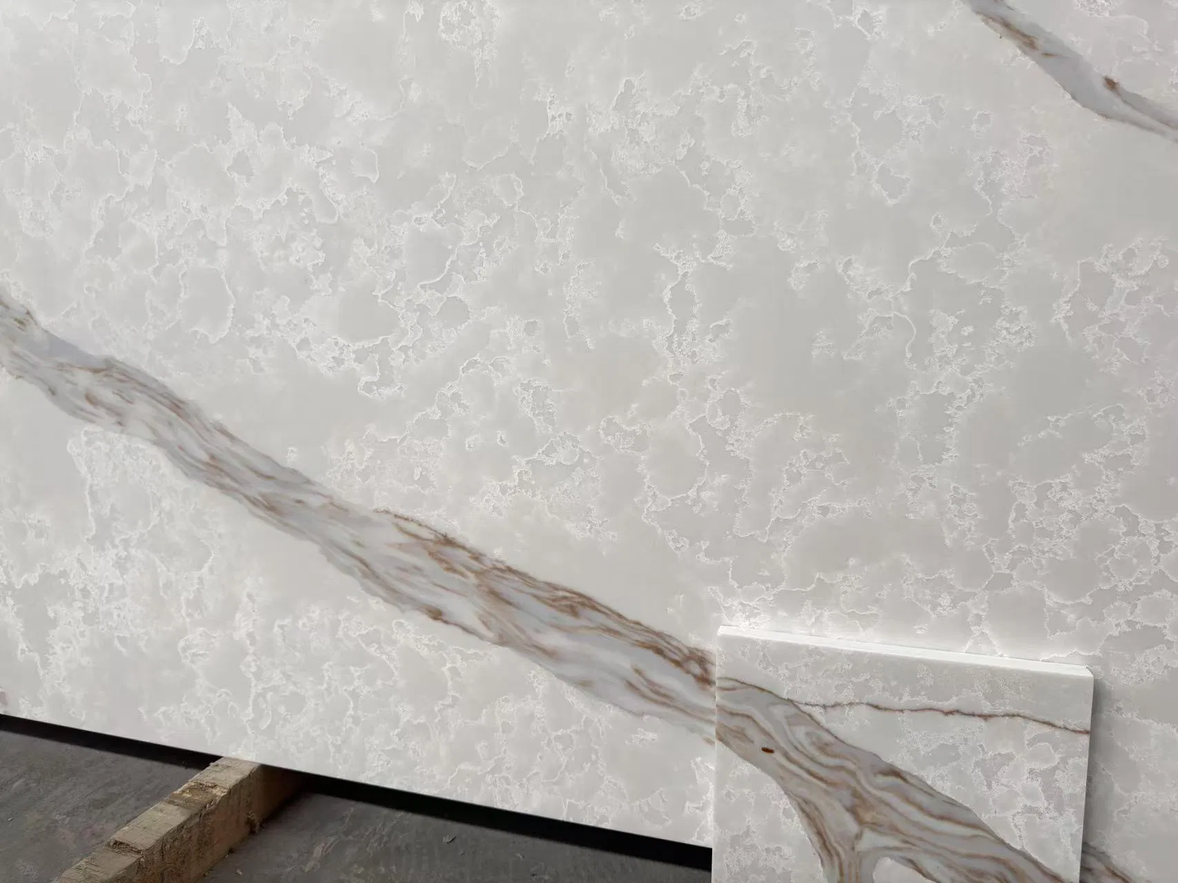 20mm Artificial Quartz Stone for Kitchen/Vanity Top/Wondow Sill/Fireplace/Countertop Man Made Stone Slab