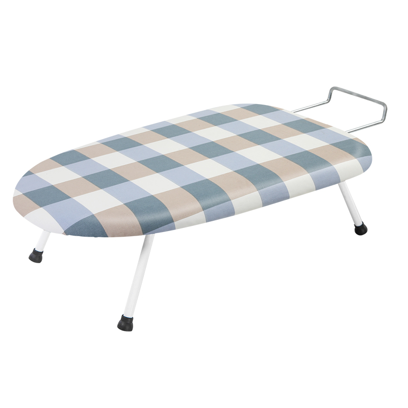 Space Saving Tabletop Ironing Board Folding Legs Padded Scorch Resistant with Washable Cover