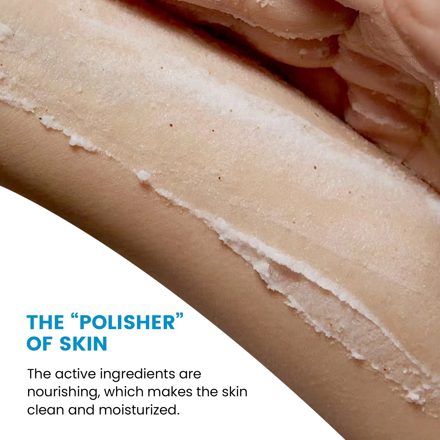 Moisturizing Shea Butter Body Scrub with Jojoba Oil for Dry Skin