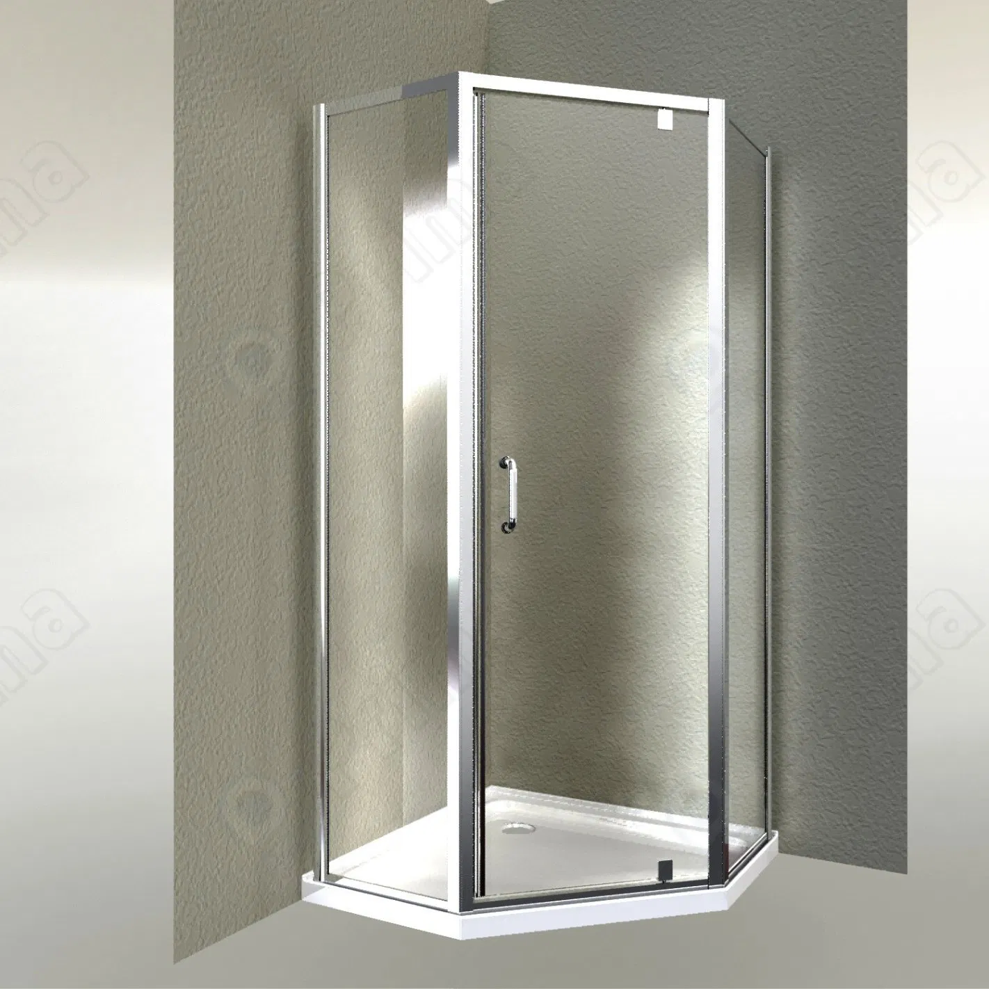 Top Quality Shower Room Glass Door Shower Sliding Door Tempered Glass