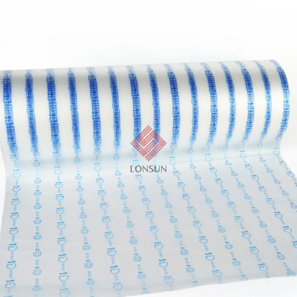 Adult Diaper Color Printed Frontal Tape, Baby Diaper Raw Material PP Frontal Tape