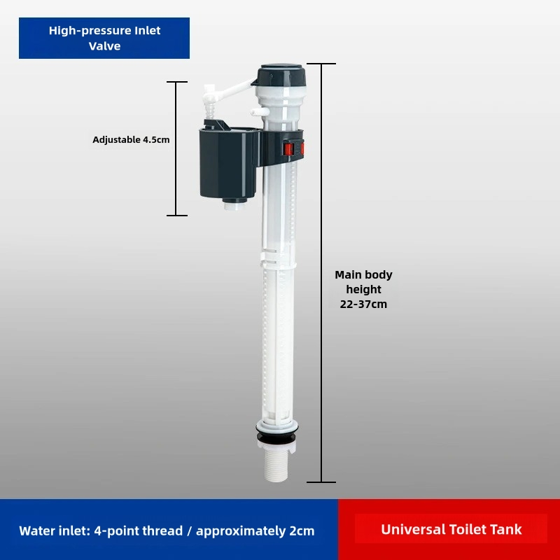 Fluor Toilet Flush Valve Inlet and Outlet Valve Set Factory Wholesale