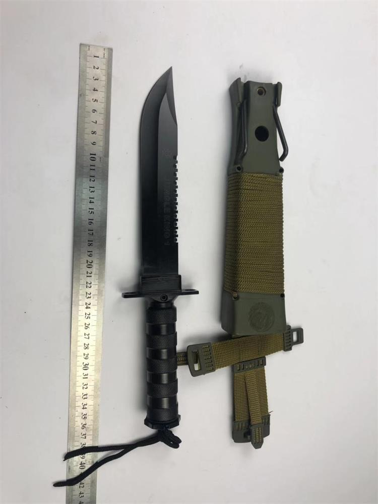 Jungle King Hunting Knife with Compass 95023