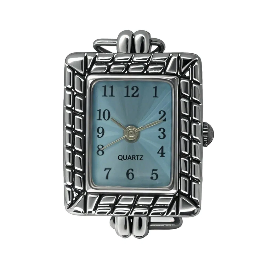 Square Women's Retro Bracelet Watch Head DIY Jewelry Bracelet Quartz Watch Head