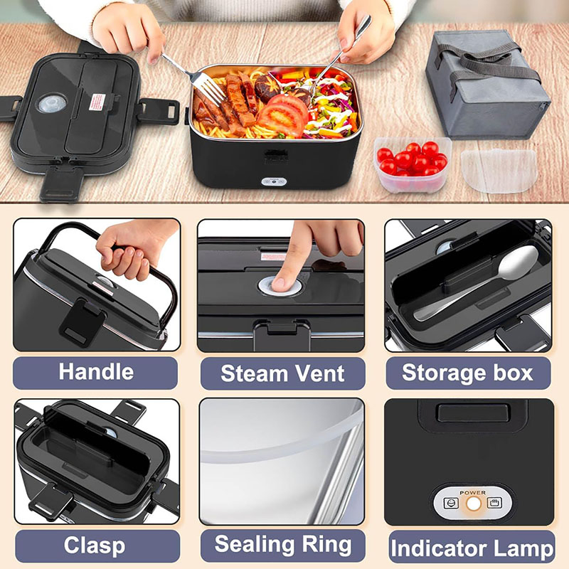 Электрическая термосумка для еды 1.8 л