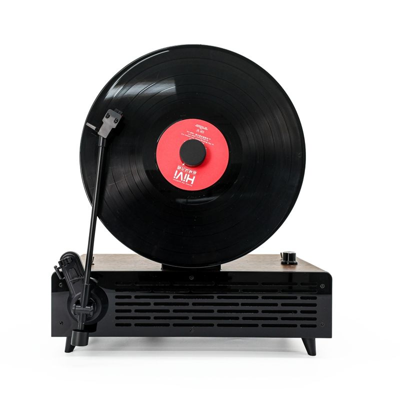 Вертикальный Bluetooth-граммофон с проигрывателем винила