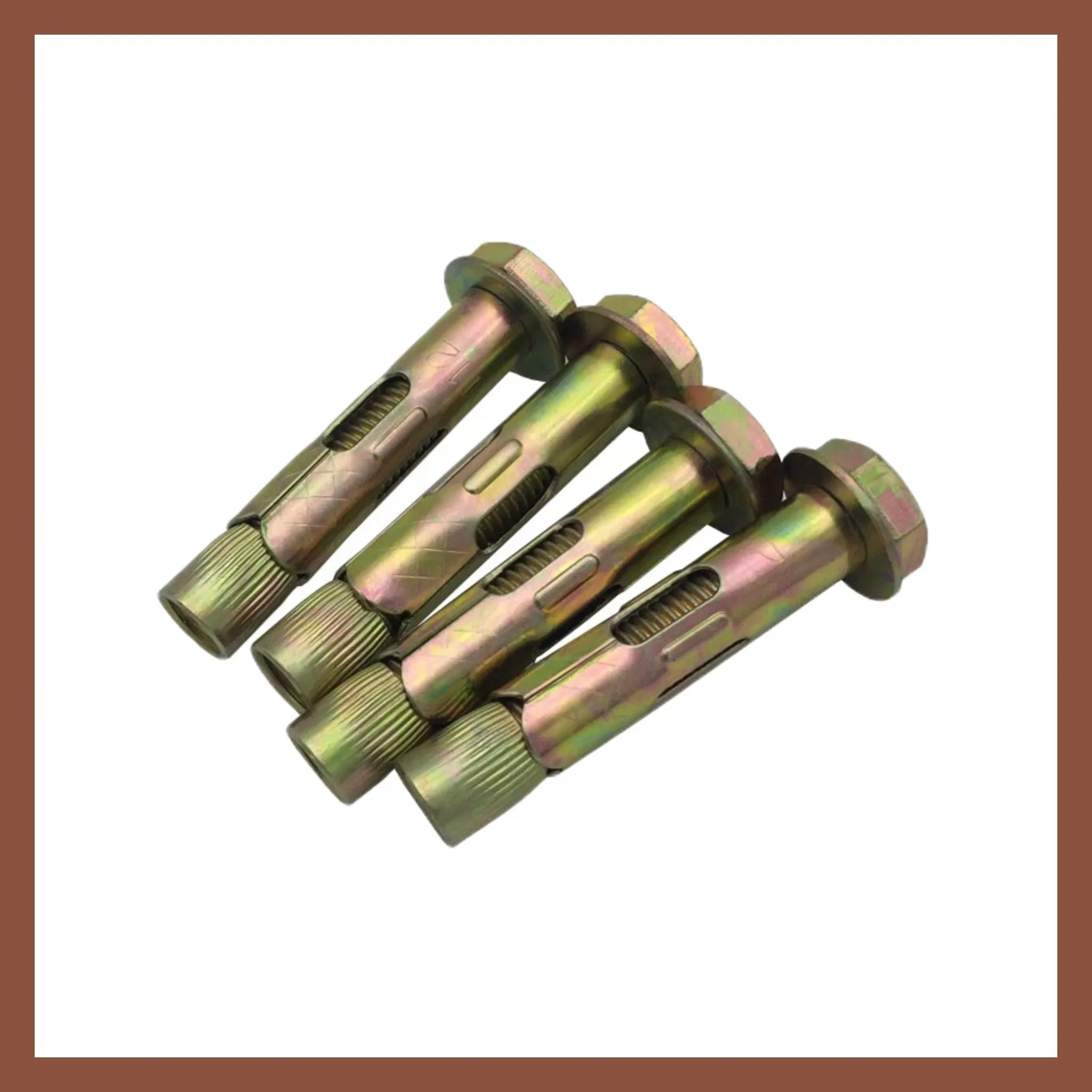 Анкерные болты с шестигранной головкой, оцинкованные