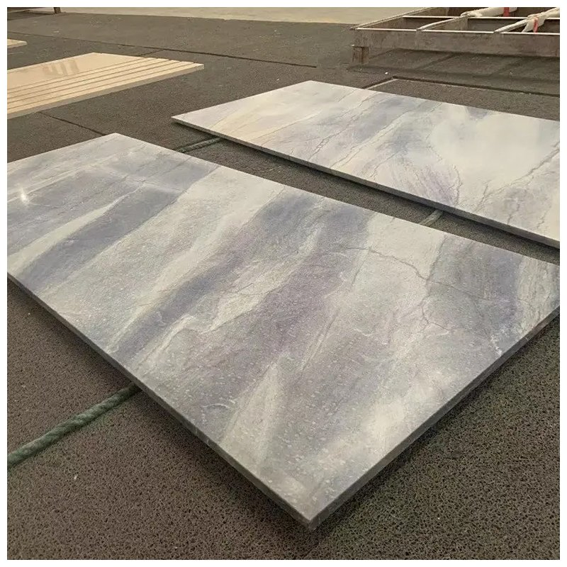 Royal Blue Macaubas Quartzite Floor and Wall Tiles