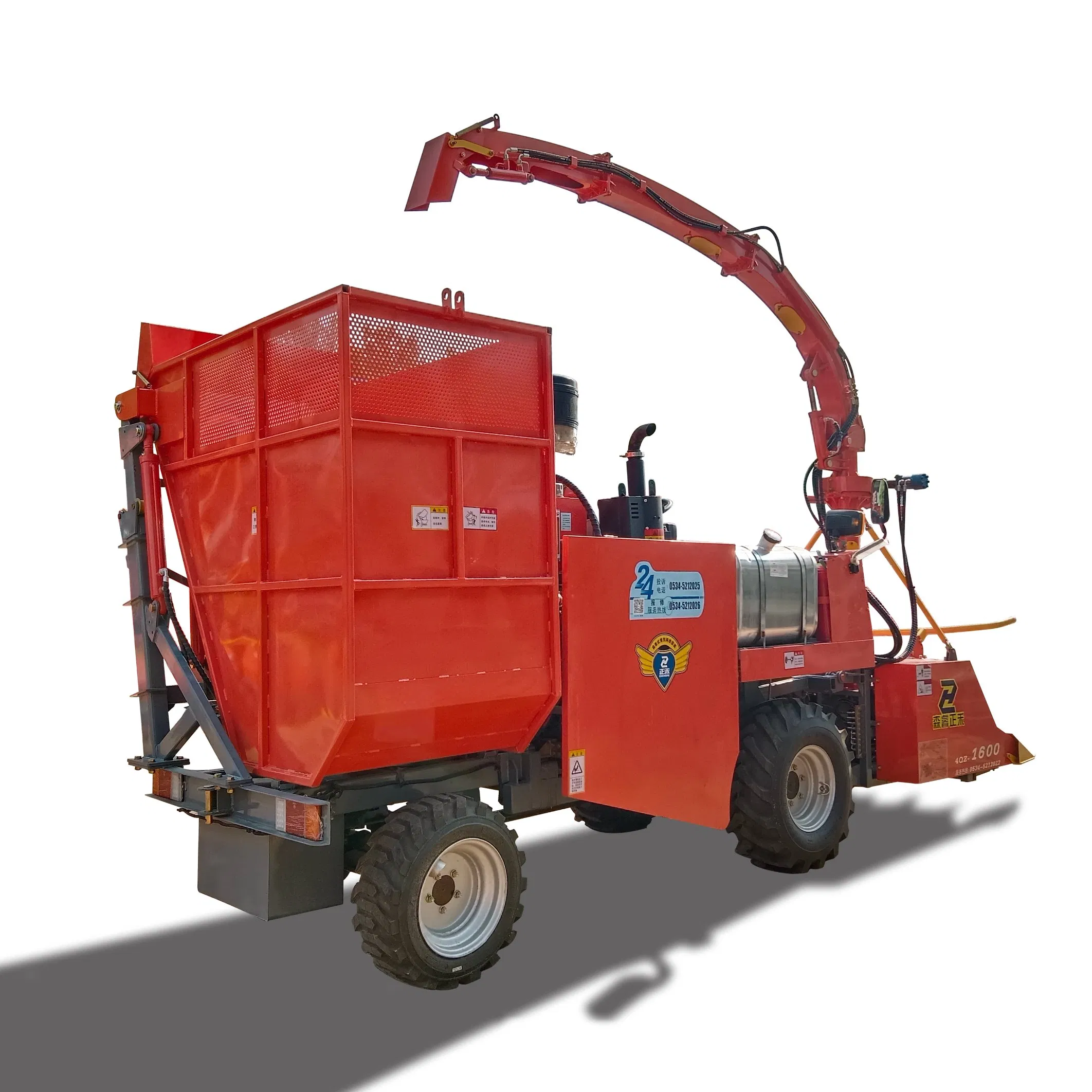 Самоходный кормоуборочный комбайн 4QZ-1600