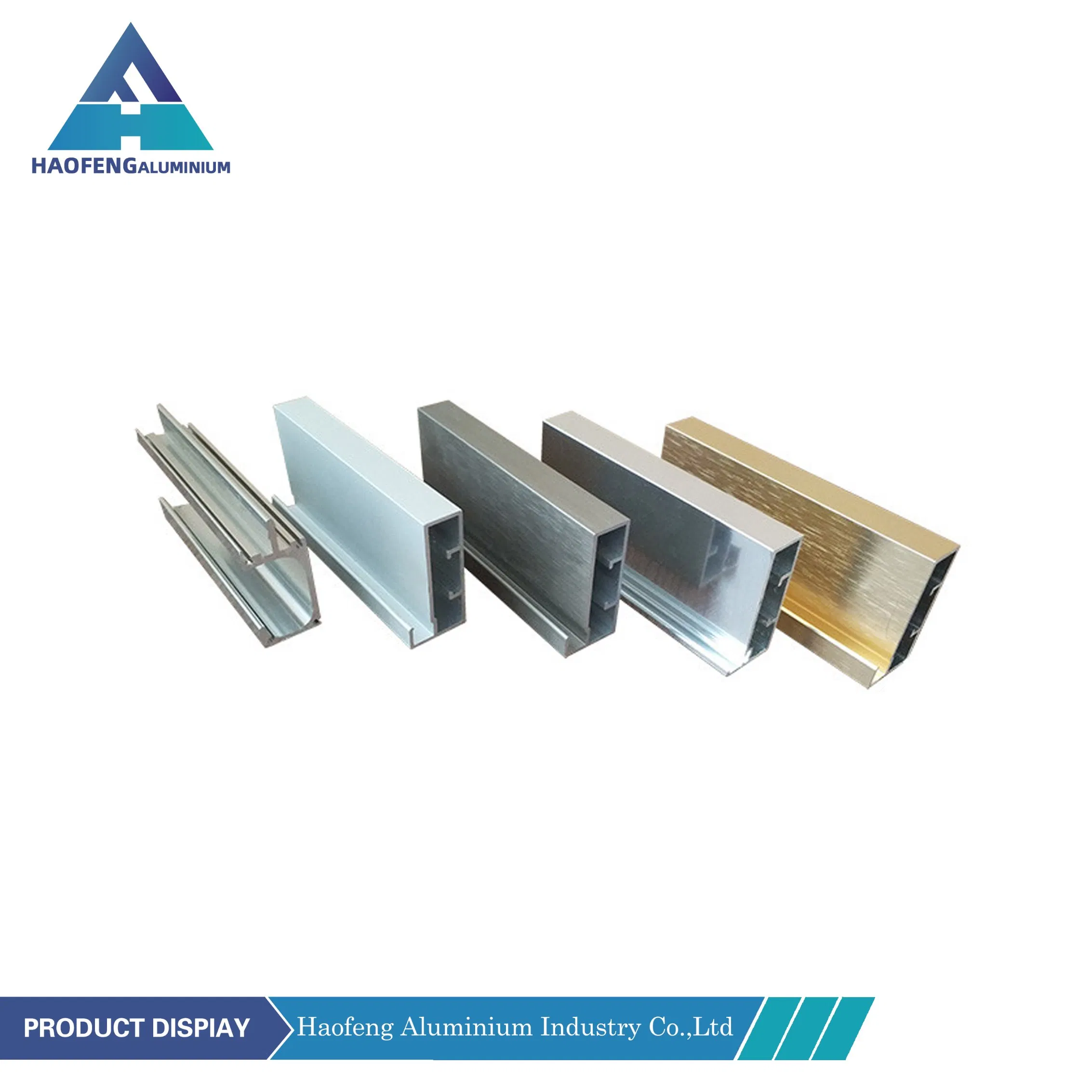 Morden Style Aluminum Profile of Fabrication Aluminium Handle Extrusion for Furniture