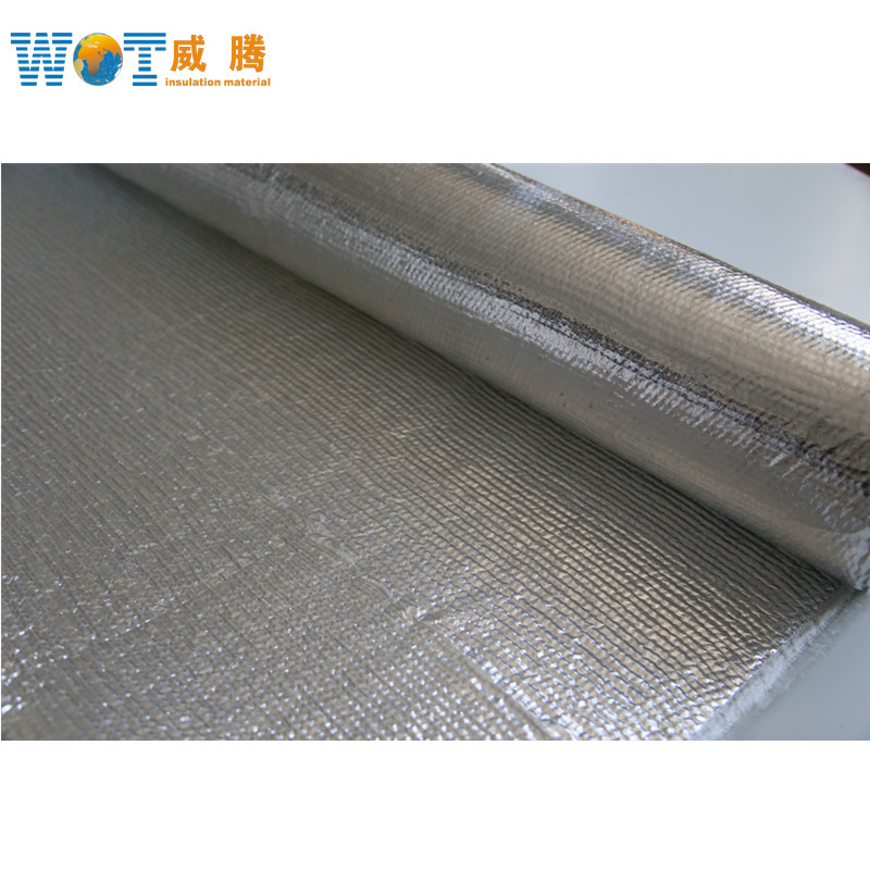 2mm Silicate Ceramic Aluminum Foil Fiberglass Cloth Thermal Insulation