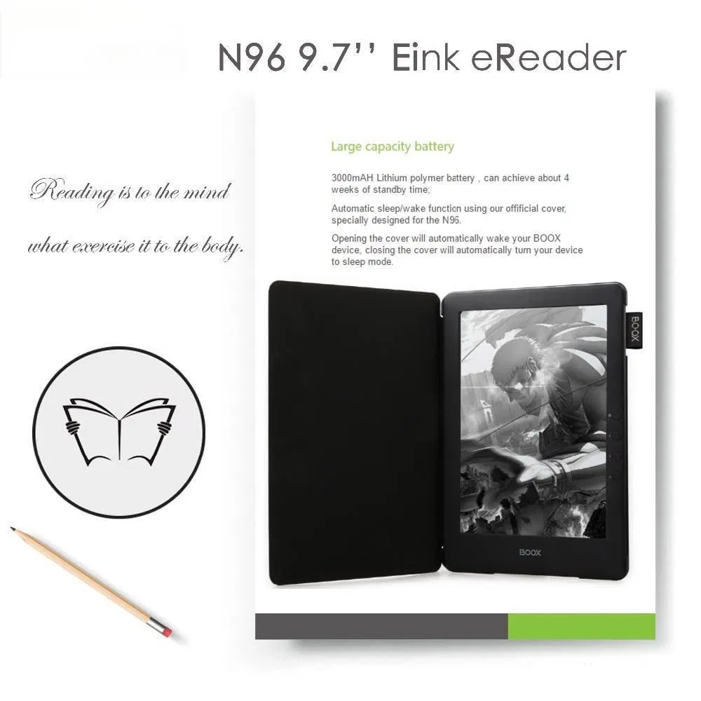 9.7 Inch Android Ebook Ereaders with Multi-Format