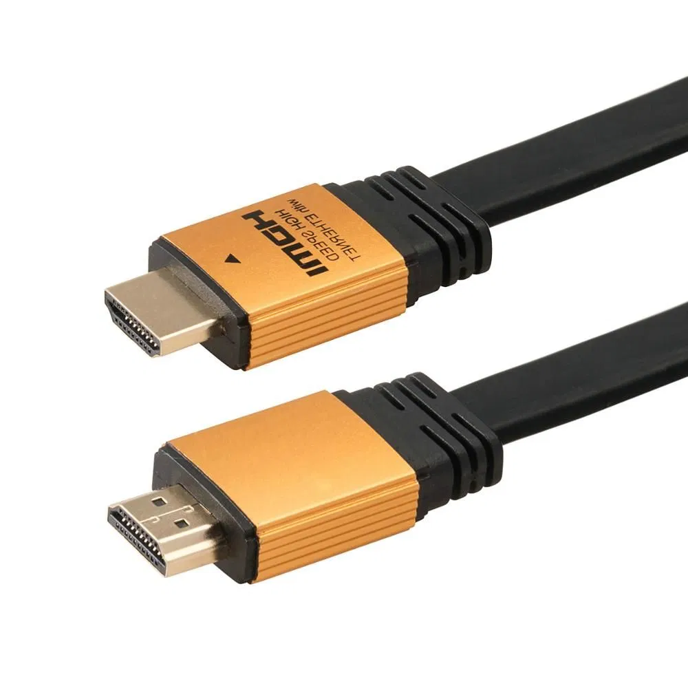 High Quality 1.5m to 20m Metal Head Flat Cable HDMI Cable