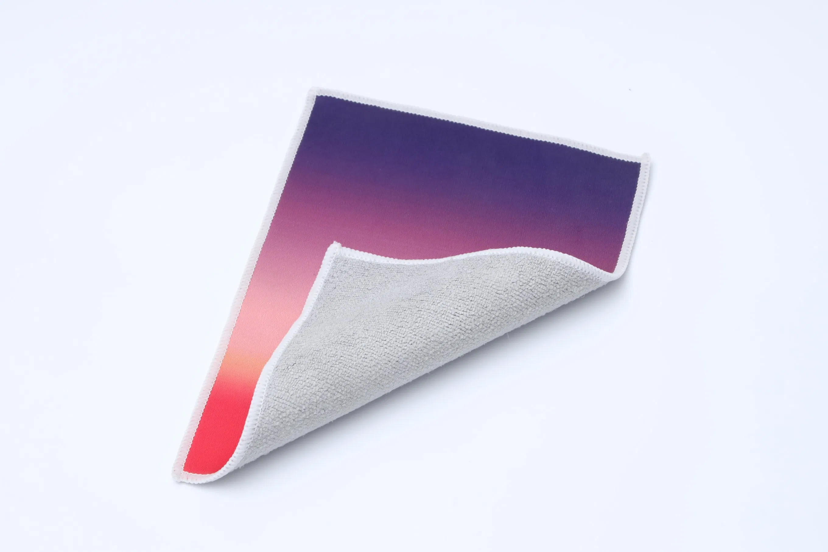 Hot Sale Microfiber Cleaning Towel Back Terry Cloth Digital Printing Custom Pattern Size Logo Multiple Packaging Methods