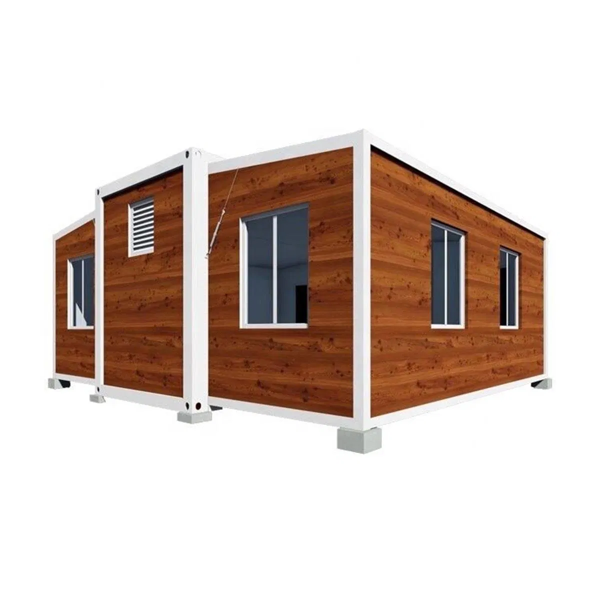 Tesia Industry Foshan Factory Sales Customize Hotel Prefab House Steel Structure Transportable Expandable House