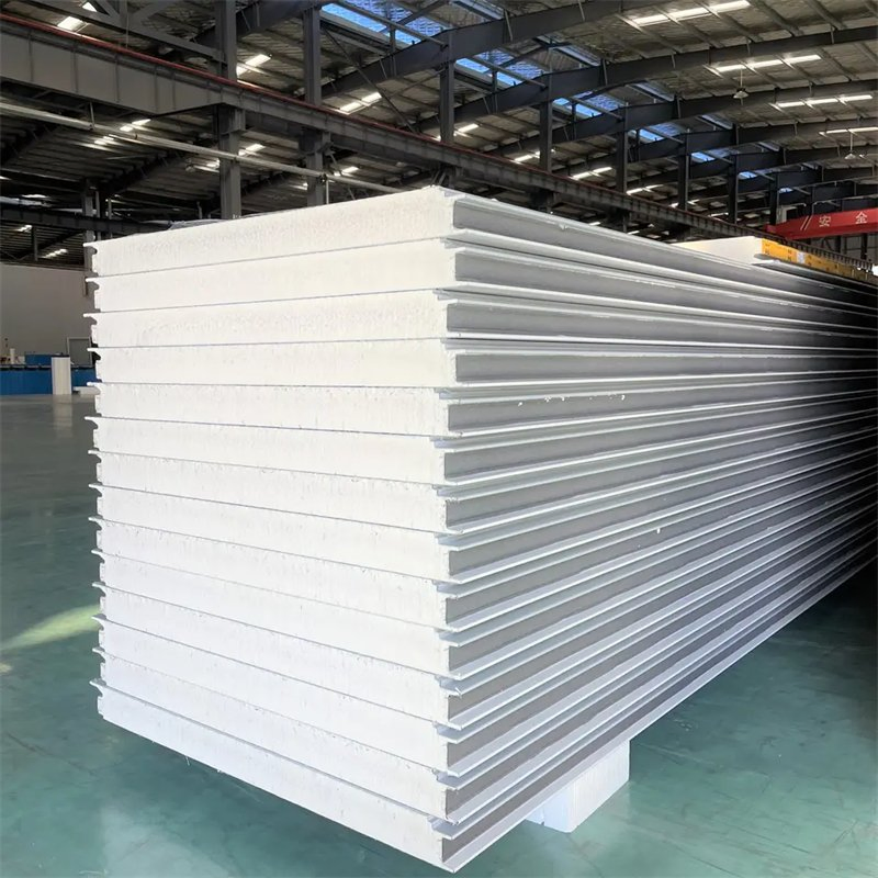 Factory Price Insulated Wall Roof Panel EPS/PU/PIR/Rockwool/Polyurethane/Glasswool Waterproof Sandwich Panels for Steel Warehouse Workshop Building