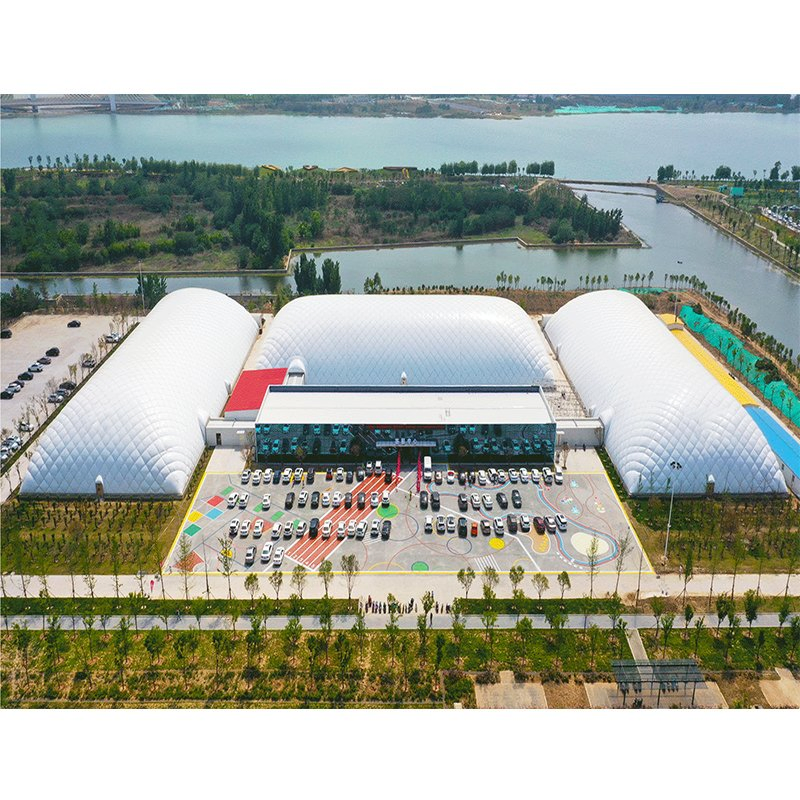 Best Price New Design Outdoor Large Sports Air Dome Supported Structures for Football Hall