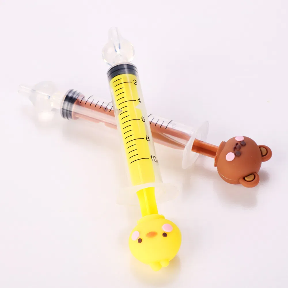 Patented BPA Free Animal Cute Design 10ml Soft Silicon Nasal Washer Syringe Baby Nasal Irrigator
