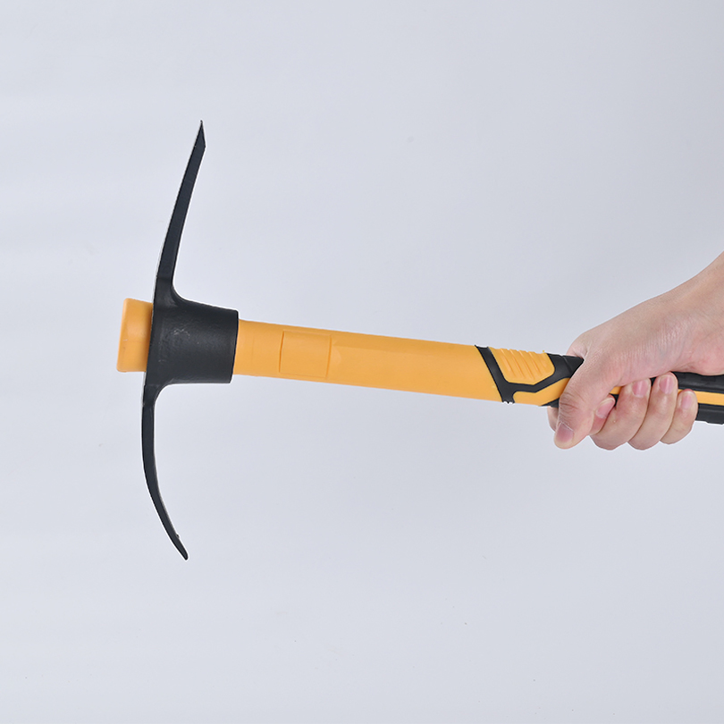 Durable Garden Pick with High Carbon Steel and Comfortable Grip