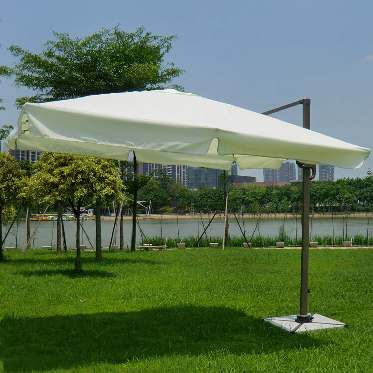 Tg Outdoor Sun Umbrella Parasol Garden Beach Sunshade Umbrellas Patio Beach Umbrella with Logo