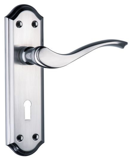 High-Class Solid Brass Panel Die-Casting Door Hardware Lever Handle