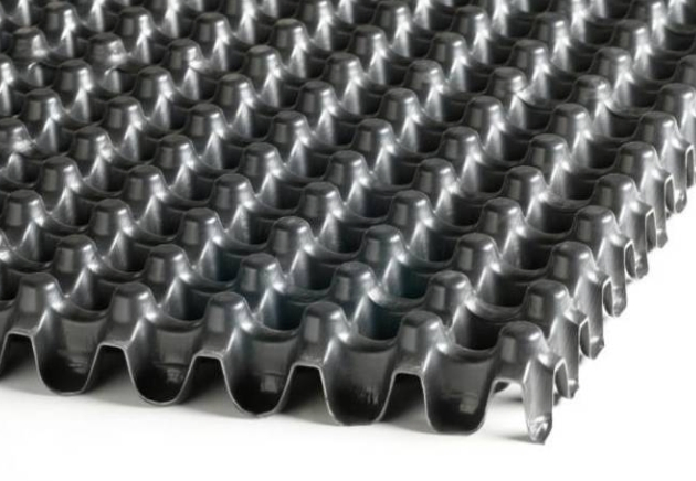 Eco-Friendly Construction Waterproof Dimple Membrane Drain Mat Plastic Sheet HDPE Drainage Board Waterproof Roll Material 3.0mm
