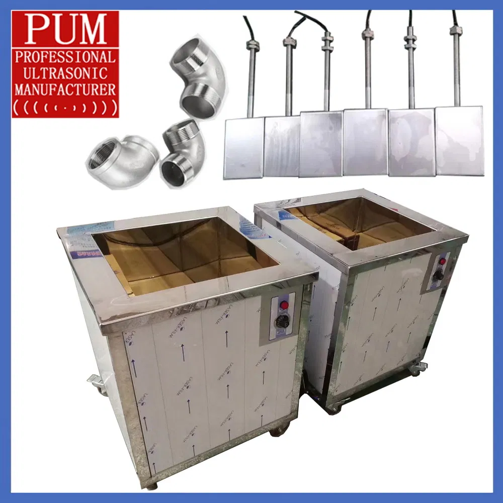 4800W Dual Tank Ultrasonic Cleaner for Precision Metal Hardware Washing